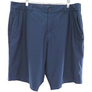 Hang Ten Navy Stretch Golf Shorts 36 Coastal Prep Sportycore Travelwear